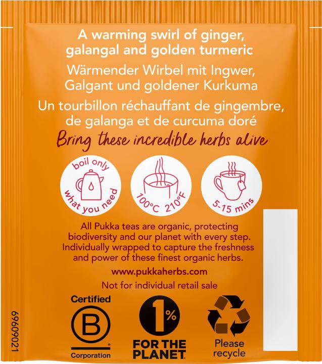 Produktbild Pukka Drei Ingwer (36 g)