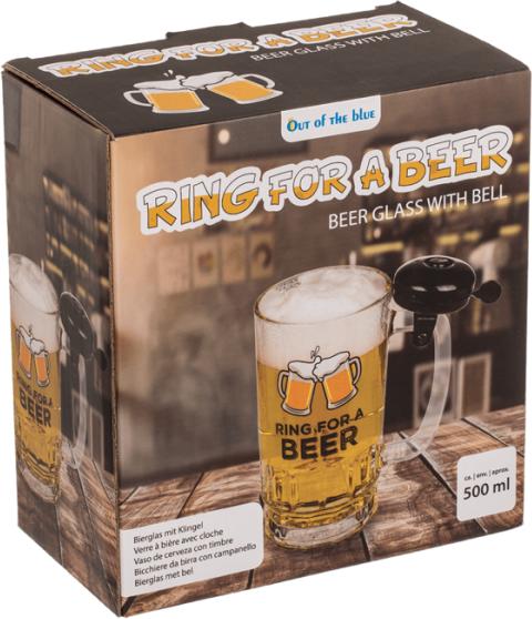 Produktbild Sombo Bierglas mit Klingel (0.50 l, 1 x)