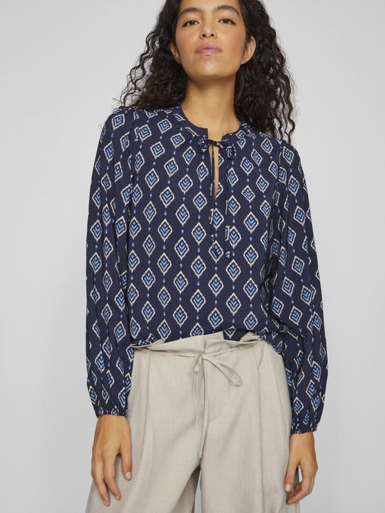 Image du produit Vila Haut à motifs avec manches longues (36)