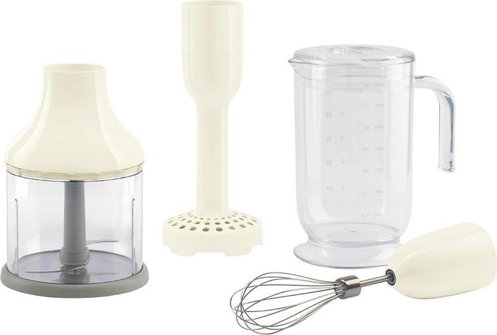 Produktbild Smeg HBAC11CR Stabmixer-Set, Aufsätze creme