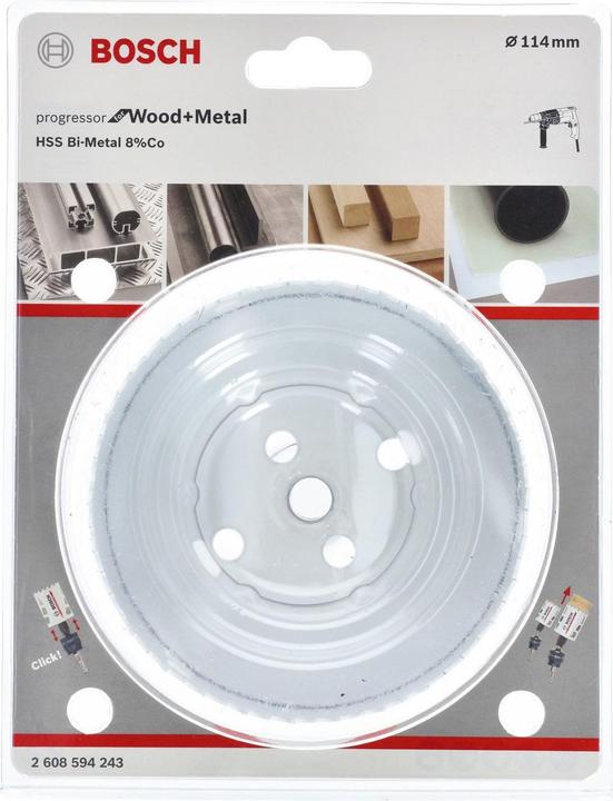 Productafbeelding Bosch Professional Zubehör Gatenzaag voor hout en metaal, 114 mm (114 millimeter)