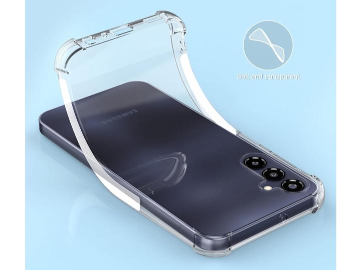 Immagine prodotto Screenguard Samsung Galaxy A25 5G Custodia Crystal Soft Airbag Bumper (Samsung Galaxy A25 5G)