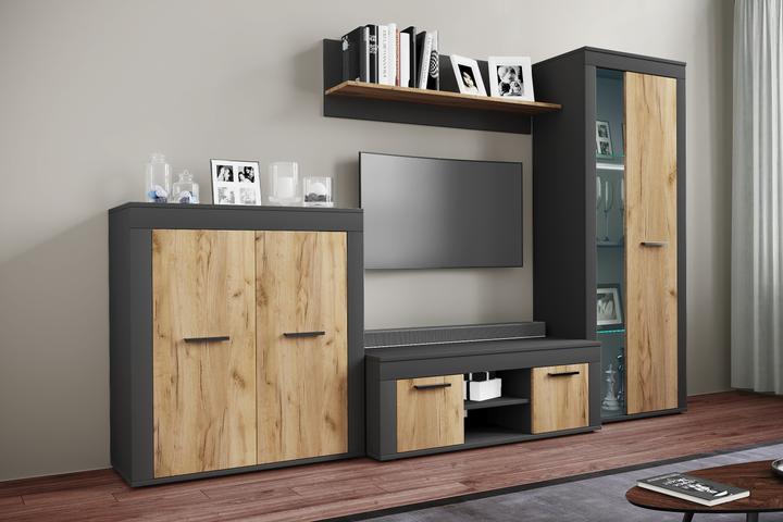 Immagine prodotto VCM Mobiletto TV in legno Mobili TV Usilo L (102 x 45 x 37 cm)