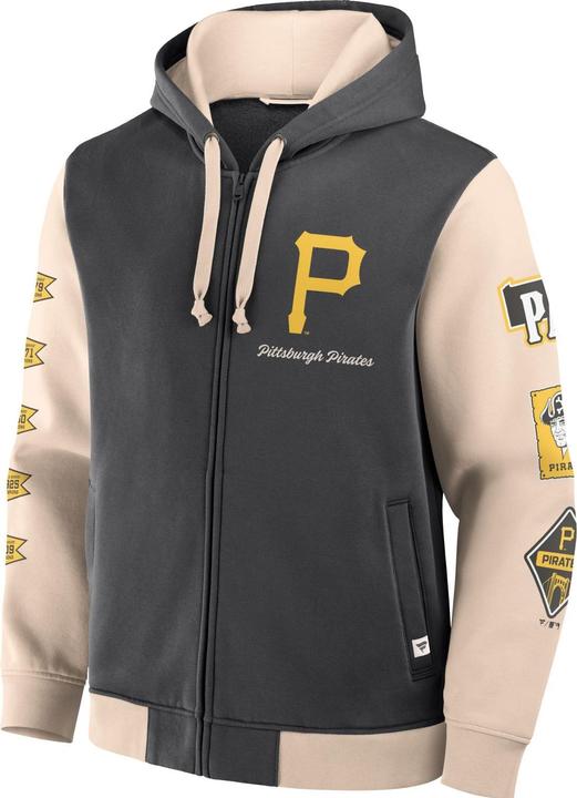 Actual product image Fanatics Pittsburgh Pirates MLB Retro Prints Zip Hoody - XL (XL)