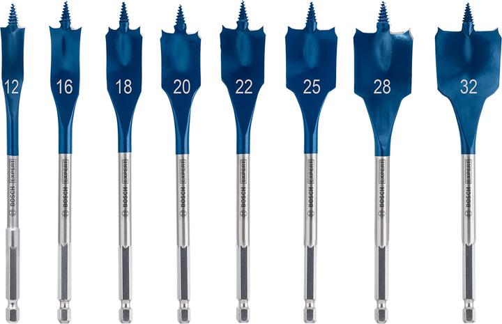Actual product image Bosch Zubehör Expert SelfCut Speed - drill set - for softwood, chipboard (12, 16, 18, 20, 22, 25, 28, 32 mm)