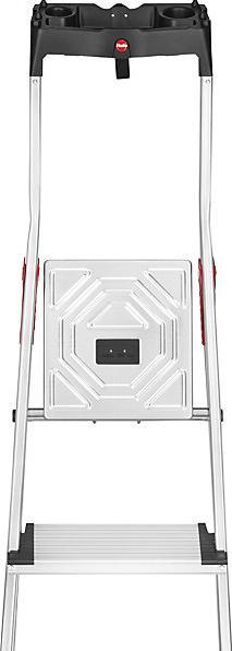 Immagine prodotto Hailo L80 ComfortLine, scaletta di sicurezza in alluminio, 7 gradini (Stile, 140 cm)