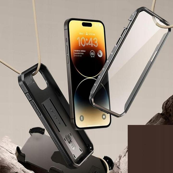 Actual product image Supcase Unicorn Beetle Pro Iphone 15 Black (Apple iPhone 15)