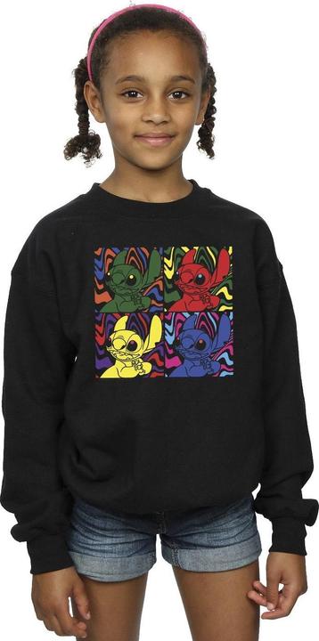 Produktbild Disney Lilo & Stitch Pop Art Sweatshirt Mädchen (128)
