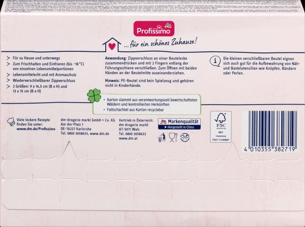 Produktbild dm Profissimo Haushaltsbeutel Mini (50 x)