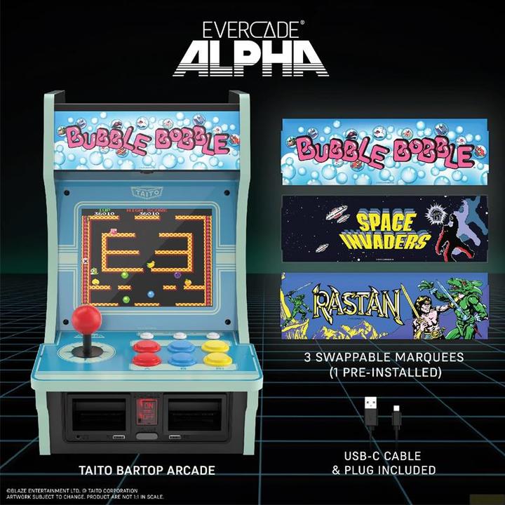 Actual product image Blaze Evercade Alpha Taito Bartop Arcade (INT)