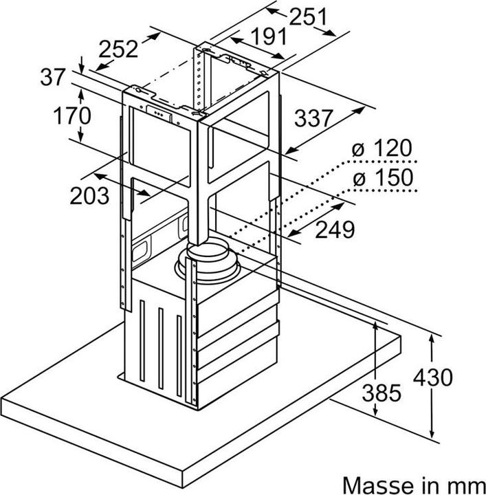 Immagine prodotto Bosch Hausgeräte DIB97IM50 (Isola a baldacchino)