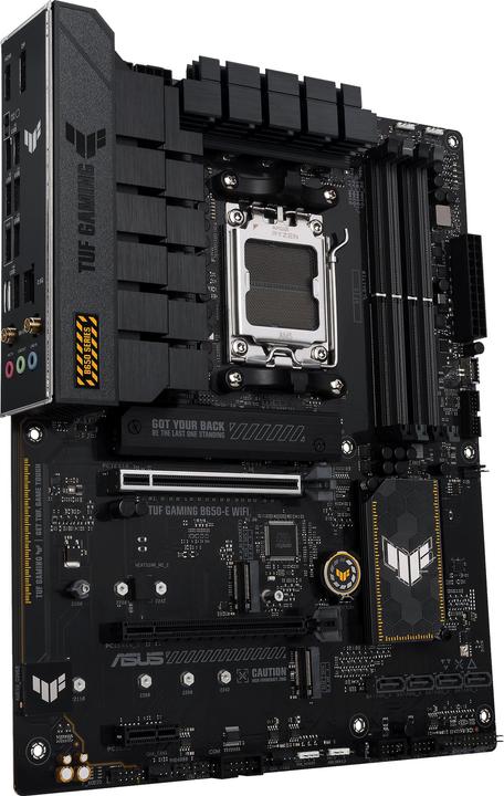 Actual product image ASUS TUF GAMING B650-E WIFI (AM5, AMD B650E, ATX)