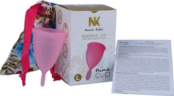 Produktbild Nina Kiki Nina Cup Menstrual Cup Gr?Sse L Rosa