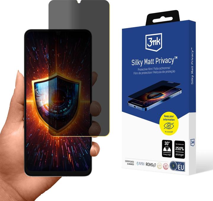 Actual product image 3MK Folia ochronna prywatyzujÄ ca matowa Silky Matt Privacy na uleFone Note 21 (Ulefone Armor 21)