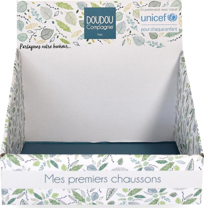 Productafbeelding Doudou et Compagnie Unicef Footies met rammelaar Panda 0-6M