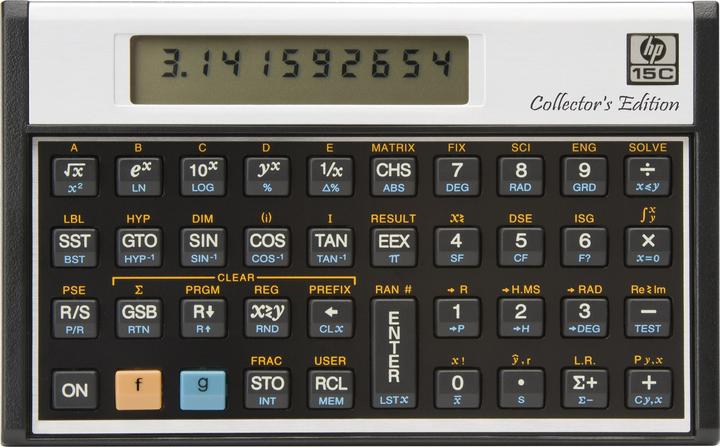 Actual product image HP 15C Collector’s Edition (Batteries)