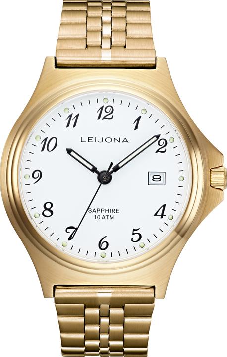 Leijona 5010-1907 Wristwatch, 37 mm, gold (37 mm)