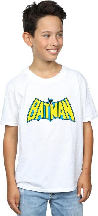 Image du produit Batman T-shirt en coton avec logo rétro pour garçons (152, 158)