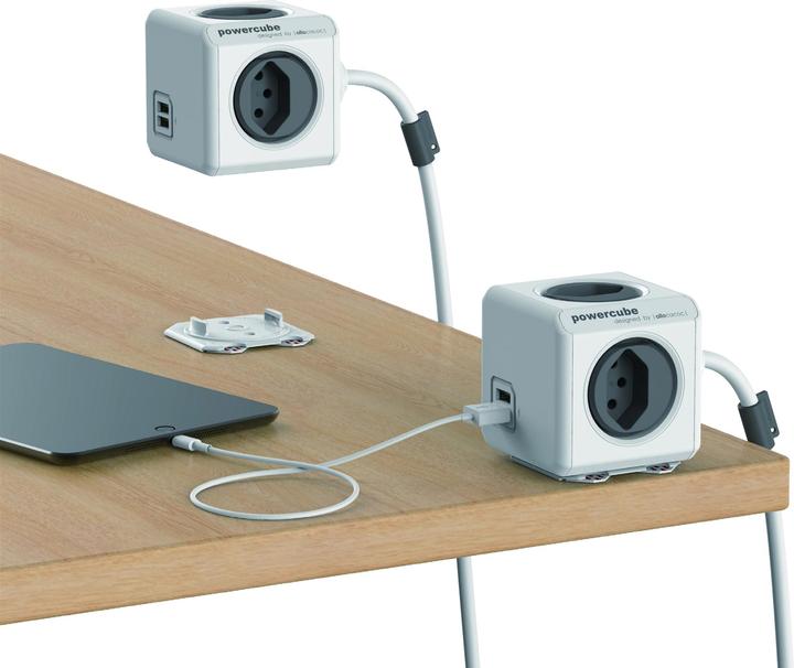 Actual product image Allocacoc PowerCube Extended USB S+ (4 x, USB-A, Type 13, 1.50 m)