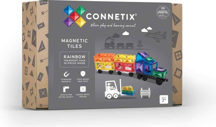 Produktbild Connetix Regenbogen Transport
