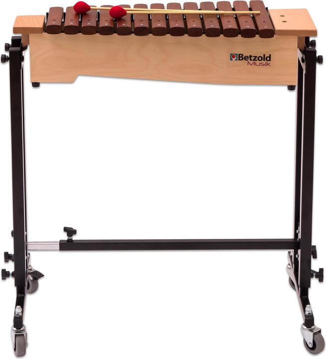 Image du produit Betzold Musik Xylophone soprano + chariot à pied (Xylophone)