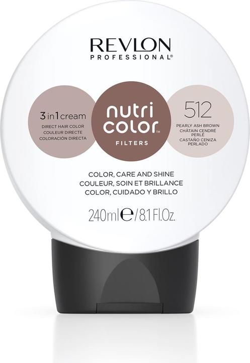 Immagine prodotto Revlon Professional Crema Nutri Color - Marrone Cenere Perlato 512 (512)