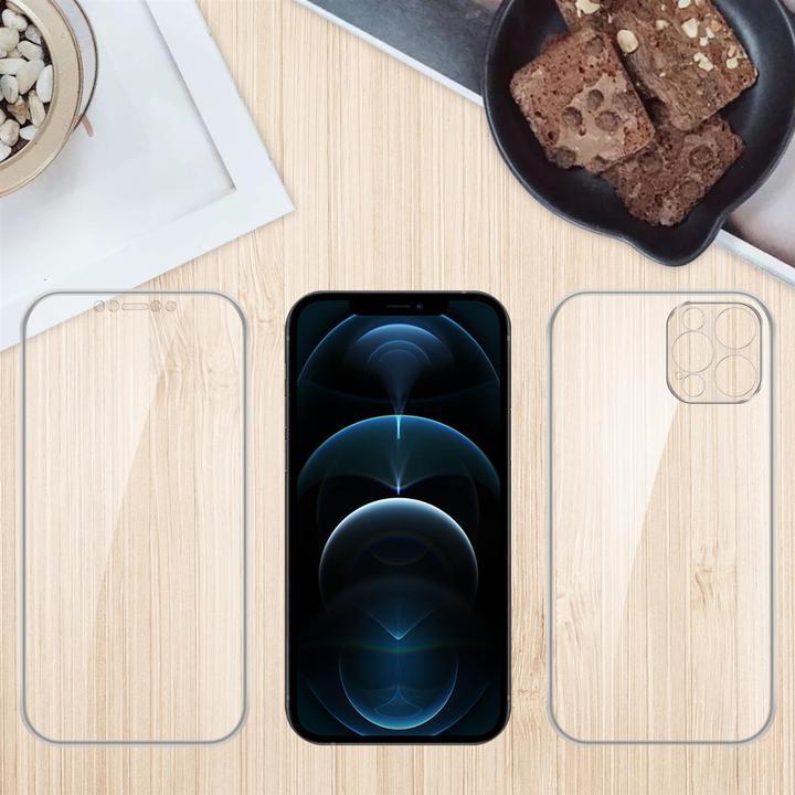 Produktbild Cadorabo TPU 360 Grad Case Cover (Apple iPhone 12)