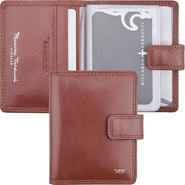 Produktbild Riccardo Ferducci Kreditkartenetui mit Lasche, RFID