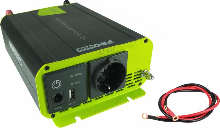 Actual product image ProUser Voltage converter PRO USER PSI400, 16483 DC/AC, 12V to 230V, 400W