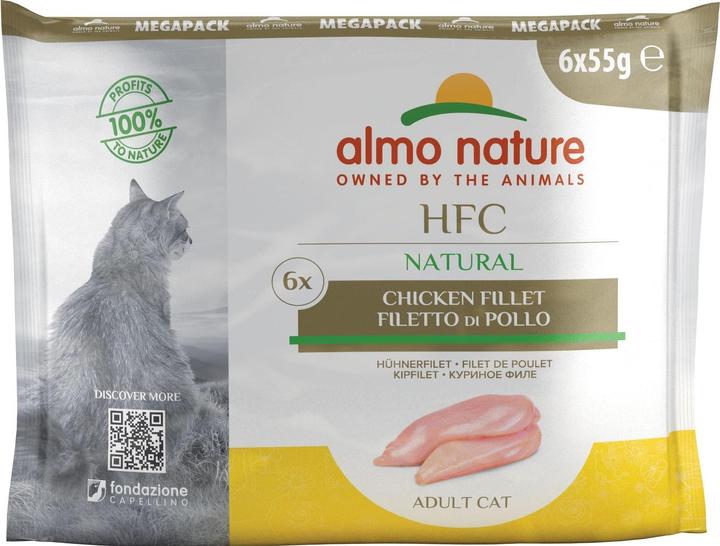 Immagine prodotto Almo Nature Filetto di pollo classico (Adulto, 6 pz., 330 g)