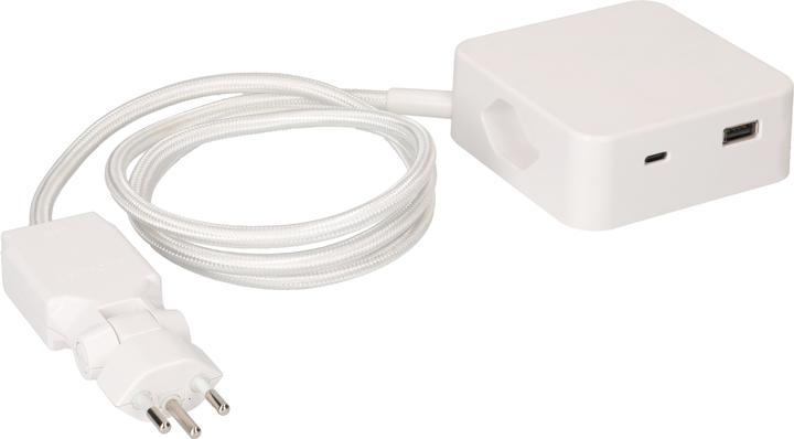 Produktbild Max Hauri maxTEX Cube (3 x, Typ 13, USB, USB-A, USB-C, 2 m)