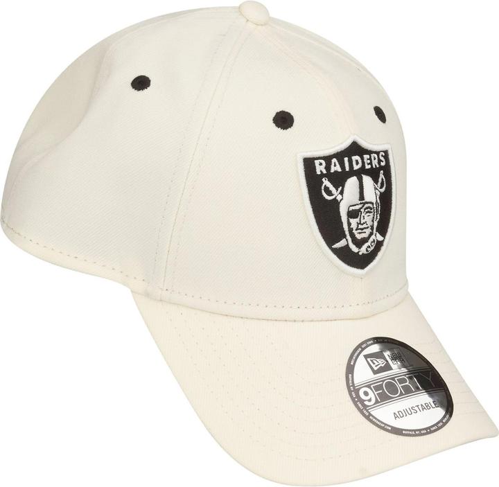Produktbild New Era 9Forty Snapback Cap - Las Vegas Raiders Chrome Beige (One Size)