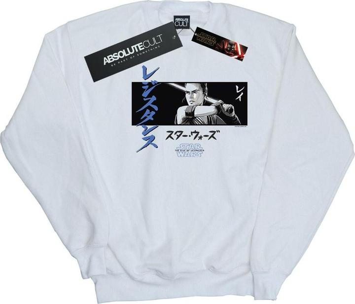 Produktbild Star Wars The Rise Of Skywalker Rey Katakana Art Stripe Sweatshirt (S)