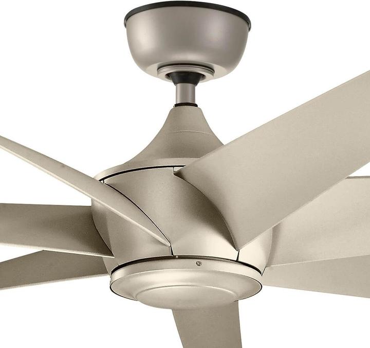 Image du produit Elstead Lighting Lehr le ventilateur de plafond silencieux Ø203cm DC-moteur IP44 extérieur + télécommande