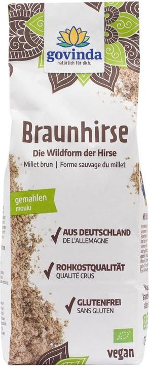 Actual product image Brown millet ground the wild form of millet organic (500 g)