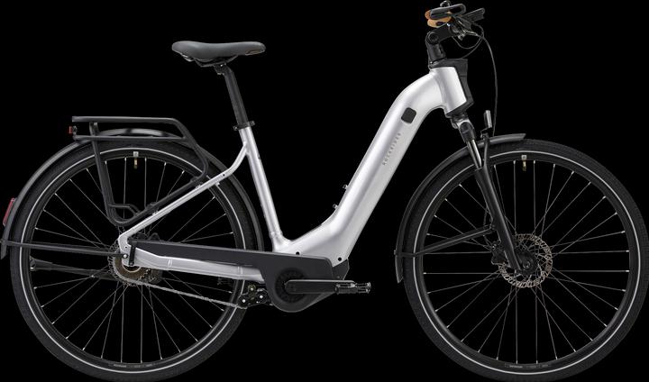Actual product image Rockrider E-bike trekking bike 28 inch E-ACTV 900 automatic transmission low entry - grey