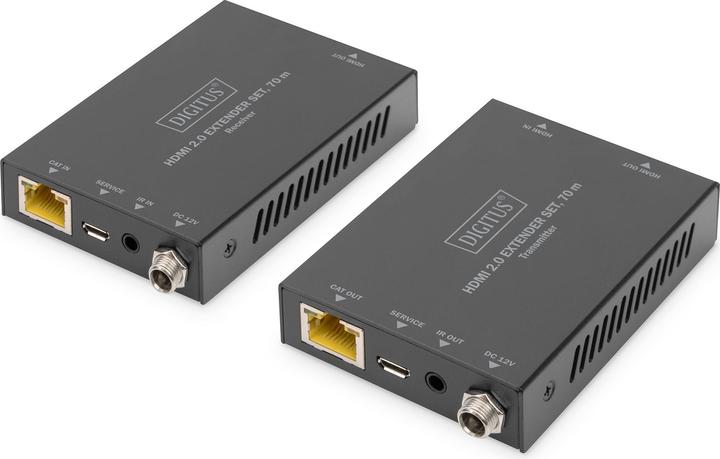 Digitus HDMI Extender Set, 4K/60Hz, 70 m (Video Switch)