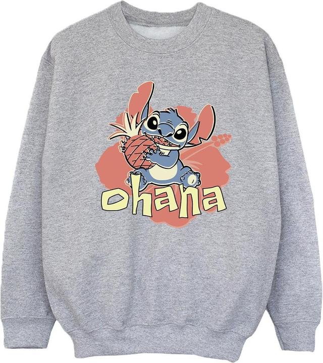 Disney Lilo And Stitch Ohana Pineapple Sweatshirt Mädchen