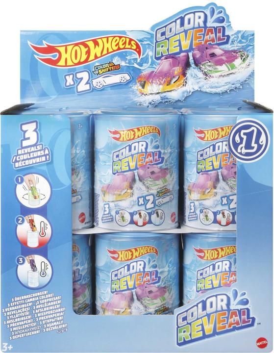 Produktbild Hot Wheels Color Reveal 2er-Sortiment