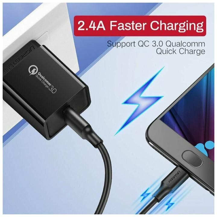 Produktbild Ugreen MicroUSB Lade und USB (1 m, USB 2.0)