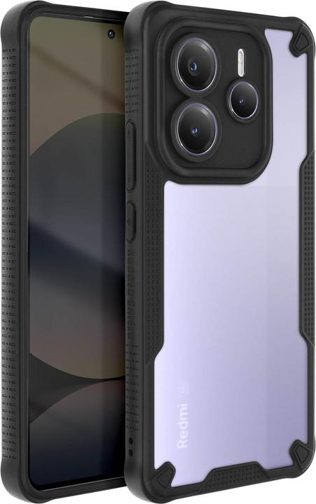 Produktbild OEM Defender Matt case for Xiaomi Note 14 5G black (Xiaomi Redmi Note 14)