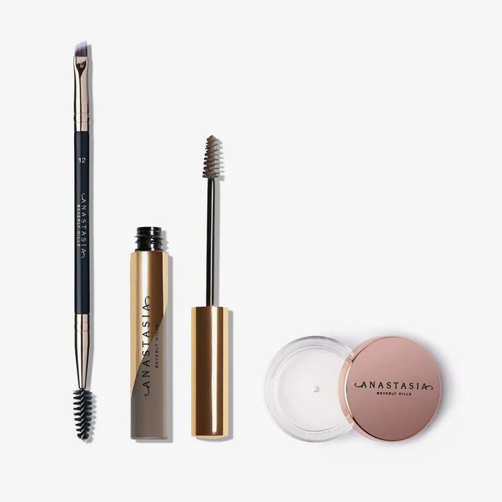 Image du produit Anastasia Beverly Hills Kit de sourcils pleins et épais - brun moyen (Medium Brown)