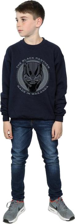 Actual product image Boys Black Panther Made in Wakanda Sweatshirt (116)