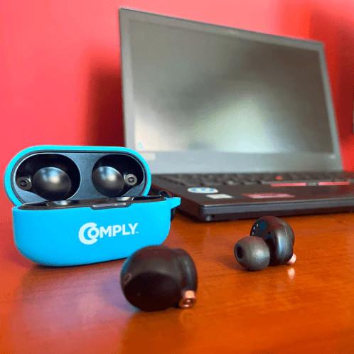 Produktbild Comply Sony WF-1000XM4 Silicon Case blue (Kopfhörer Tasche)