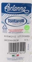 Image du produit Tontarelli poubelle 10 l arianna blanc (10 l)