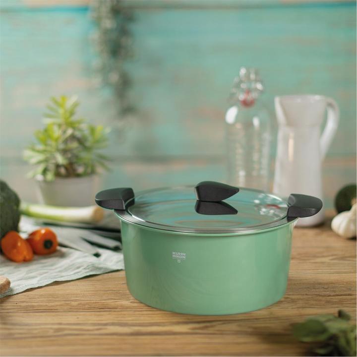 Actual product image Kuhn Rikon Servierkasserolle (18 cm, Pot, Stainless steel)
