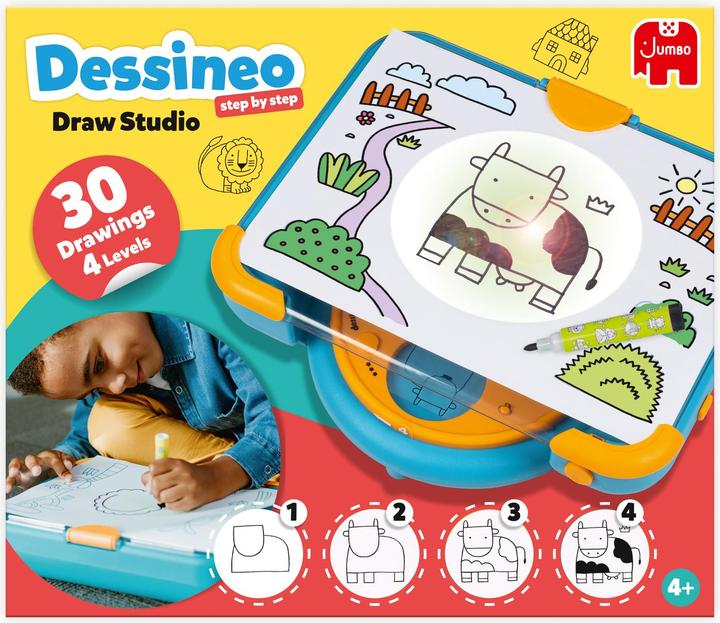 Actual product image Jumbo Dessineo Atelier de dessin (Multilingual)