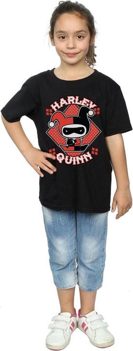 Immagine prodotto Harley Quinn Maglietta Chibi Ragazze (152, 158)