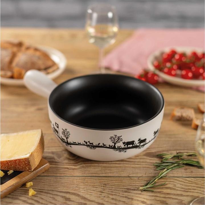 Actual product image Kuhn Rikon Fondue pot Appenzell white Ø 23 cm (2.60 l)