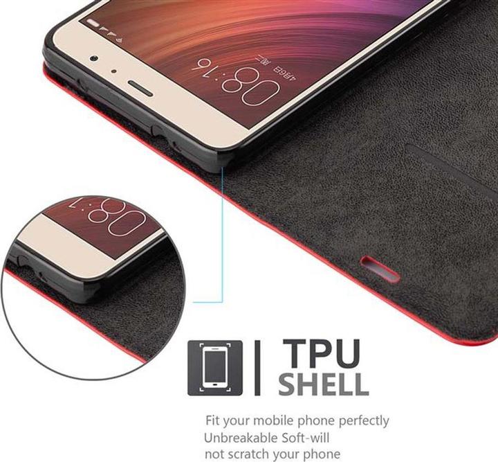 Actual product image Cadorabo Book Invisible Magnet Cover (Xiaomi Redmi Pro)